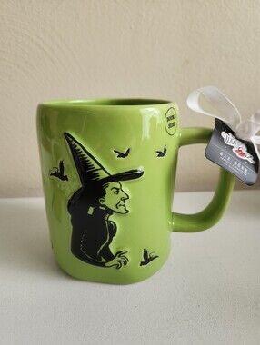 Rae Dunn Green Witch Silhouette Mug The Wizard Of Oz Collection